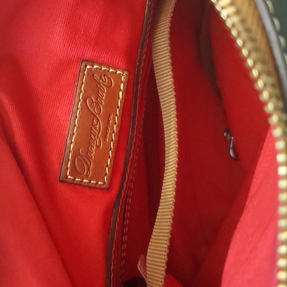 Dooney & Bourke Leather Satchel Crossbody Purse Bag - Picture 8 of 11